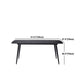 Industrial Dining Table with Black Stone Rectangle Dining Table for Kitchen Clearhalo 'Dining Tables & Seating' 'Dining Tables' 'dining_table' 'furn' 'furn_dining_table' 'Furniture' 'Kitchen & Dining Furniture' 1200x1200_bcaa63cf-c5f9-44f4-bced-efad845d56cc