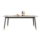 Rectangle Sintered Stone Dining Table Traditional Luxury Dining Table with 4 Legs Clearhalo ' dining_table' 'Dining Tables & Seating' 'Dining Tables' 'furn' 'furn_dining_table' 'Furniture' 'furniture_dining_table' 'Kitchen & Dining Furniture' 'kitchen&dining_furn' 'kitchen' 'kitchen_dining_table' 1200x1200_bcaad8c6-3492-4c7e-a2c5-90470da554c8