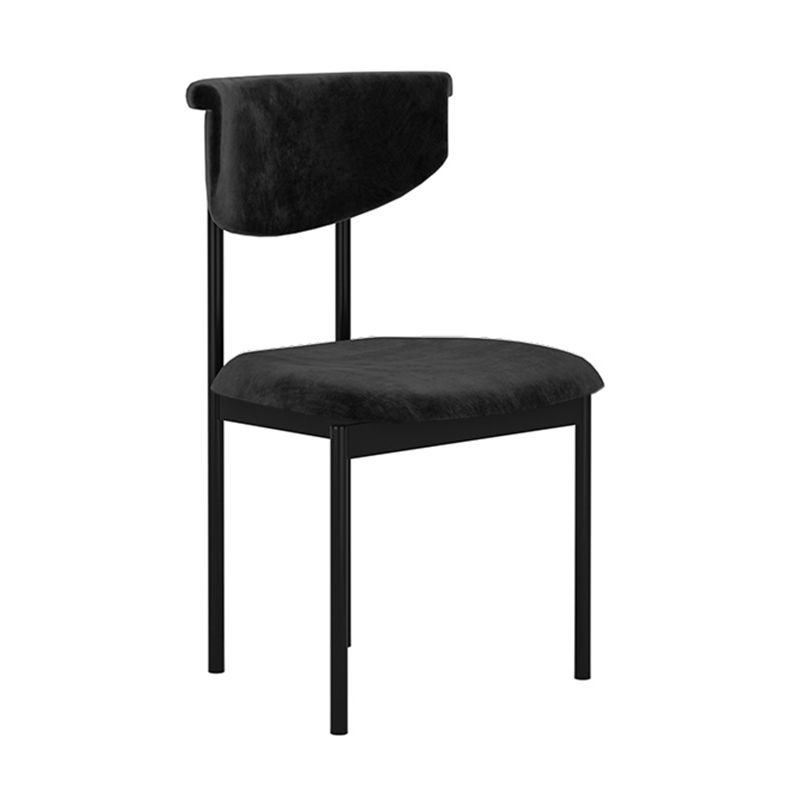 Modern Home Dining Side Chair Open Back Armless Dining Chairs with Metal Legs Clearhalo ' kitchen&dining_furn' 'Dining Chairs' 'Dining Tables & Seating' 'dining_chair' 'furn' 'furn_dining_chair' 'Furniture' 'furniture_dining_chair' 'Kitchen & Dining Furniture' 'kitchen' 1200x1200_bcadd764-856b-4ae5-953a-9eb0feee106d