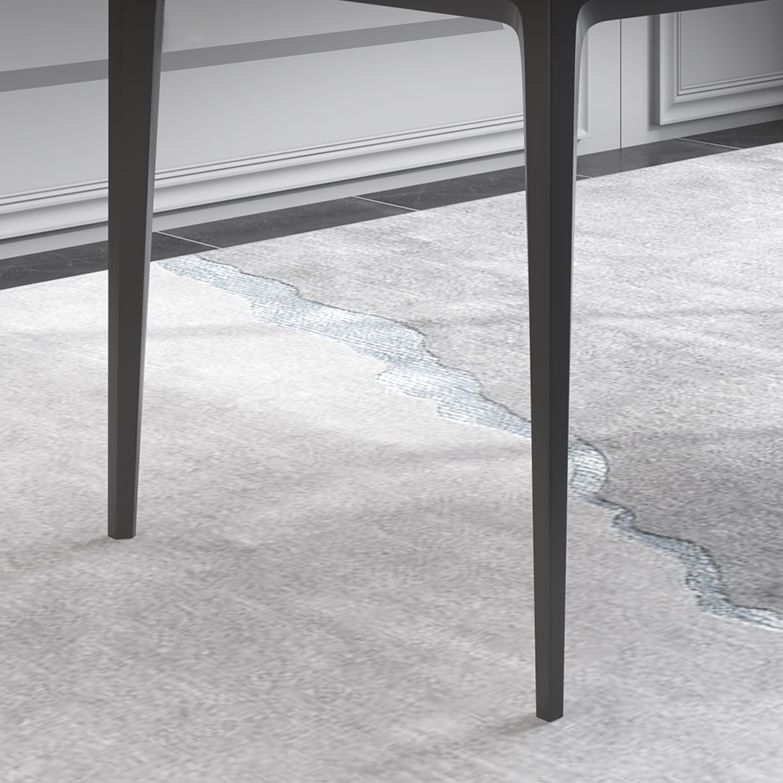 Minimalist Rectangle Shape Dining Table Standard Sintered Stone Top Dining Table for Kitchen Clearhalo ' dining_table' 'Dining Tables & Seating' 'Dining Tables' 'furn' 'furn_dining_table' 'Furniture' 'furniture_dining_table' 'Kitchen & Dining Furniture' 'kitchen&dining_furn' 'kitchen' 'kitchen_dining_table' 1200x1200_bcb05fa6-5256-4681-95d1-7e192ff61d72