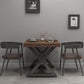 Industrial Square Dining Table Pine Solid Wood Table with Trestle Base Clearhalo ' dining_table' 'Dining Tables & Seating' 'Dining Tables' 'furn' 'furn_dining_table' 'Furniture' 'furniture_dining_table' 'Kitchen & Dining Furniture' 'kitchen&dining_furn' 'kitchen' 'kitchen_dining_table' 1200x1200_bcb1fdae-da45-498c-8039-b58d65c20e2f