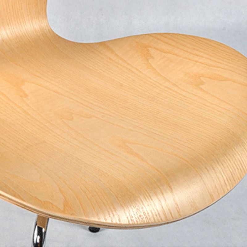 Industrial Kitchen Dining Side Chairs Armless Dining Chairs with Metal Legs