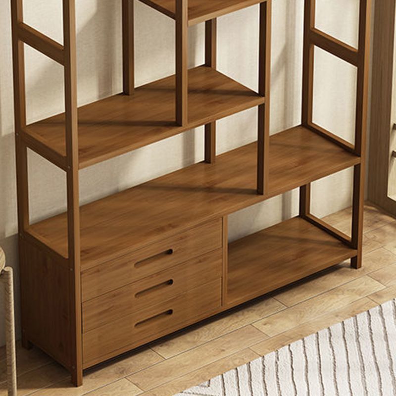 Libreria moderna della scaffale Etagere Bamboo Libreria verticale aperta per la sala da studio