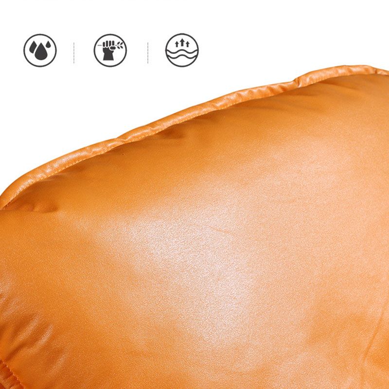 Sedia di divano pigro moderna sedia a dondolo a base di ferro in soggiorno