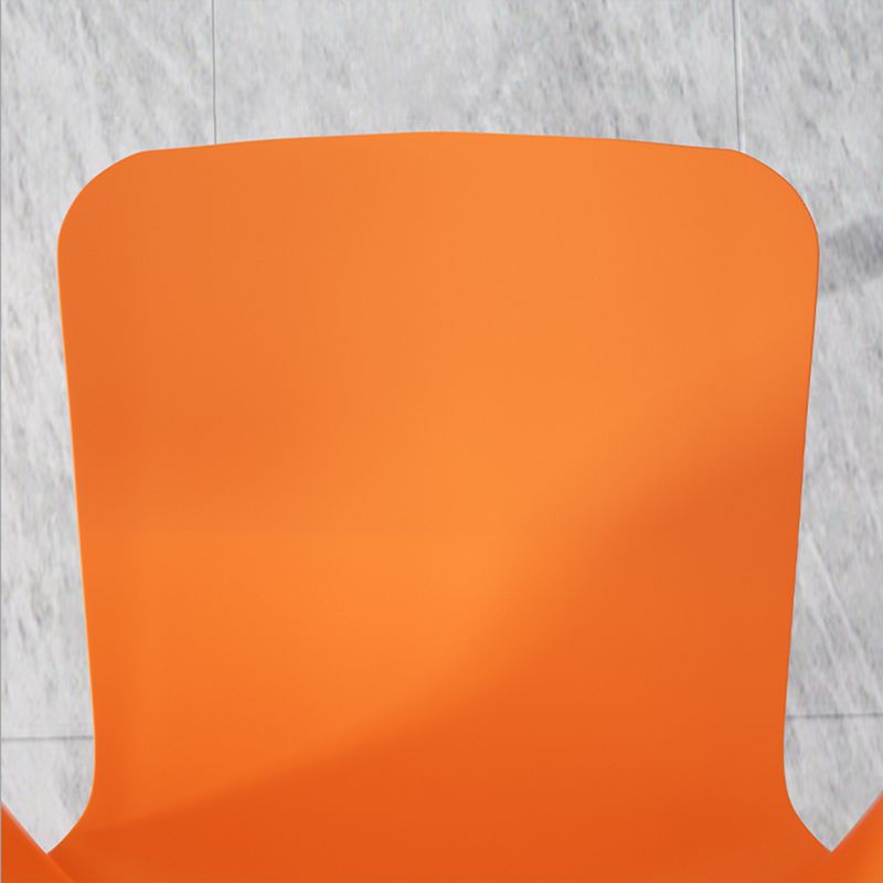 Scandinavian Style Plastic Dining Armless Chairs Wingback Chairs (Set of 4) Clearhalo ' kitchen&dining_furn' 'Dining Chairs' 'Dining Tables & Seating' 'dining_chair' 'furn' 'furn_dining_chair' 'Furniture' 'furniture_dining_chair' 'Kitchen & Dining Furniture' 'kitchen' 1200x1200_bcb68ab7-0845-4f04-96df-0dd340348ddb