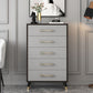 Contemporary Glam Storage Chest Wooden Chest with Soft-Close Drawers