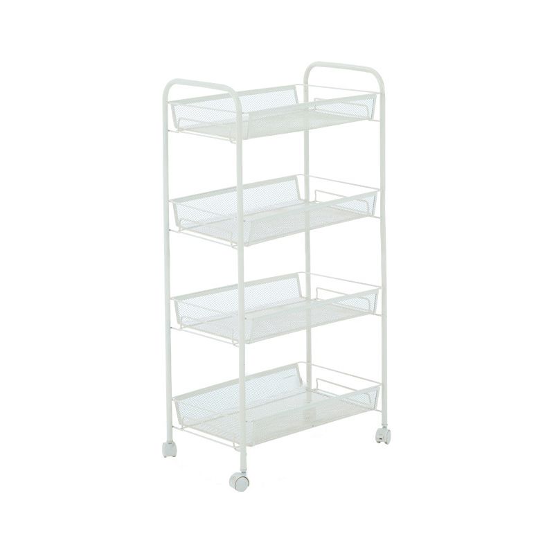 Scandinavian Open Ladder Bookshelf Metal Bookcase for Living Room Clearhalo 'Bookcases' 'furn' 'furn_bookcases' 'Furniture' 'furniture_bookcases' 'Office Furniture' 1200x1200_bcbd047e-a5a9-4459-99a0-32b8cc107421