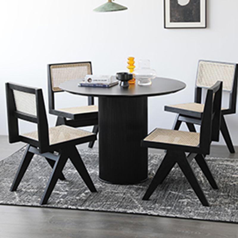 Traditional Dining Chair Wooden Open Back Side Chair for Home Clearhalo 'Dining Chairs' 'Dining Tables & Seating' 'dining_chair' 'furn' 'furn_dining_chair' 'Furniture' 'Kitchen & Dining Furniture' 1200x1200_bcbe4c76-1316-4462-9fc8-3068707eac69