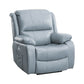 Swivel Glider Recliner stoel echte lederen standaard recliner