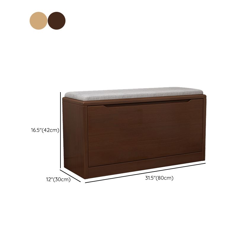 Mid-Century Modern Seating Bench Rectangle 12" W Shoe Storage Entryway and Bedroom Bench Clearhalo 'Benches' 'Chairs & Seating' 'furn' 'furn_benches' 'Furniture' 'Living Room Furniture' 1200x1200_bcc55299-f109-405a-a835-26ee9ae9a4ba