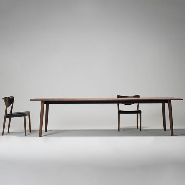 Contemporary Rectangular Dining Table Pine Wood Top Table with 4 Legs Clearhalo ' dining_table' 'Dining Tables & Seating' 'Dining Tables' 'furn' 'furn_dining_table' 'Furniture' 'furniture_dining_table' 'Kitchen & Dining Furniture' 'kitchen&dining_furn' 'kitchen' 'kitchen_dining_table' 1200x1200_bcc820b8-3381-472b-bb20-519a230e7d5b