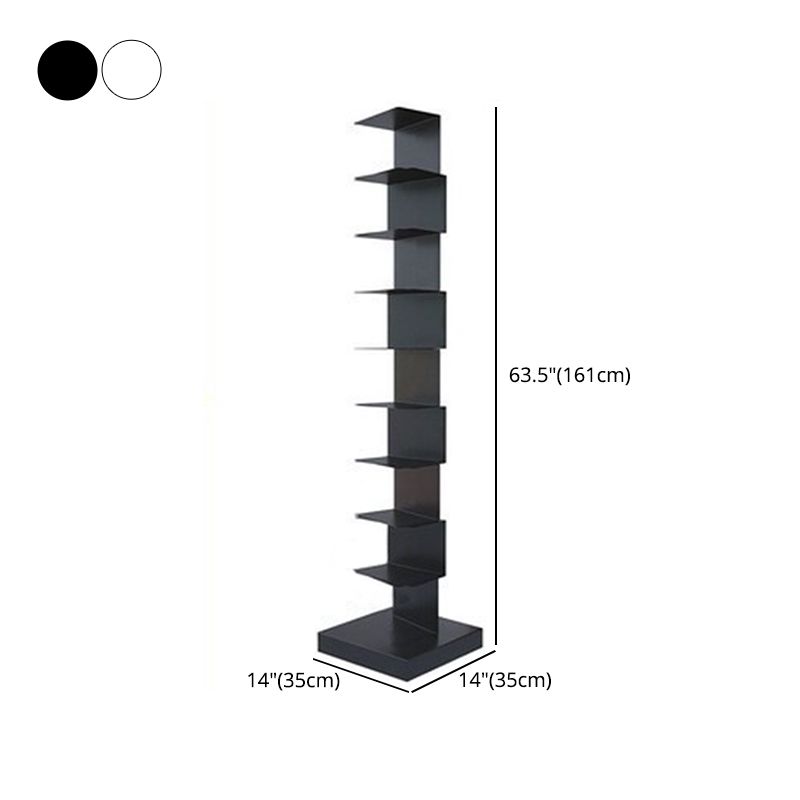 14"W Bookshelf Modern Style Invisible Bookcase for Office and Home Clearhalo 'Bookcases' 'furn' 'furn_bookcases' 'Furniture' 'furniture_bookcases' 'Office Furniture' 1200x1200_bccaba96-f288-4190-996e-91943480a46a