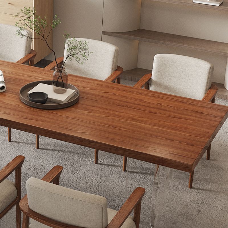 Tavolo da pranzo di pino rettangolo industriale 1/5/7 pezzi set da pranzo per sala da pranzo