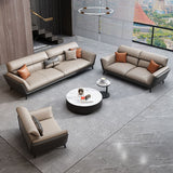 33.46" H Flared Arm Modern Sofa with Sewn Pillow Back Metal Legs Sofa Clearhalo 'furn' 'furn_sofas' 'Furniture' 'furniture_sofas' 'Living Room Furniture' 'Sofa' 'sofas' 1200x1200_bccf2d00-00e3-4008-8bed-ec3a1e1097a7