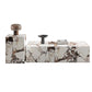 Block Coffee Cocktail Table Contemporary Slate Coffee Table Set