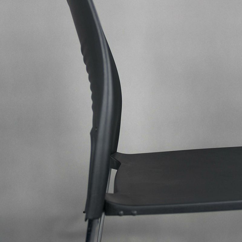 Moderner Plastik- und Stahlschreiberstuhl mit innigem Home Office Stuhl Stuhl