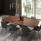 Industrial Dining Table with Solid Wood Top Rectangle Dining Table for Kitchen Clearhalo 'Dining Tables & Seating' 'Dining Tables' 'dining_table' 'furn' 'furn_dining_table' 'Furniture' 'Kitchen & Dining Furniture' 1200x1200_bcd0d1a2-d27f-4f94-b83c-1531c0ed48f7
