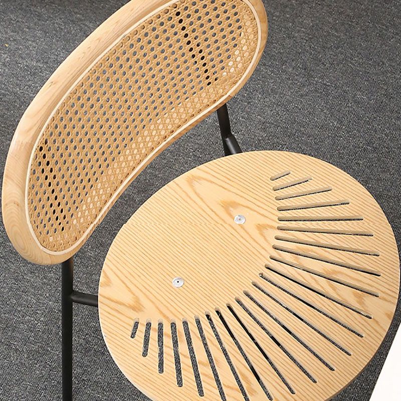 Nordic Style Kitchen Metal Dining Chair Open Back Dining Armless Side Chair Clearhalo ' kitchen&dining_furn' 'Dining Chairs' 'Dining Tables & Seating' 'dining_chair' 'furn' 'furn_dining_chair' 'Furniture' 'furniture_dining_chair' 'Kitchen & Dining Furniture' 'kitchen' 1200x1200_bcd16dc3-475d-49b3-9f3f-8a1452632d48