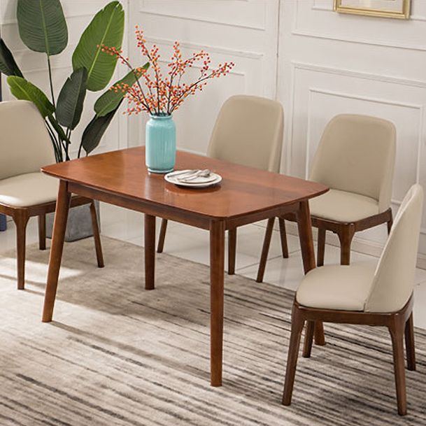 Scandinavian Style Wood Dining Chairs Dining Room Solid Back Armless Chair Clearhalo ' kitchen&dining_furn' 'Dining Chairs' 'Dining Tables & Seating' 'dining_chair' 'furn' 'furn_dining_chair' 'Furniture' 'furniture_dining_chair' 'Kitchen & Dining Furniture' 'kitchen' 1200x1200_bcd9cf41-b4e7-4ef1-bd4a-42f8eb87e928