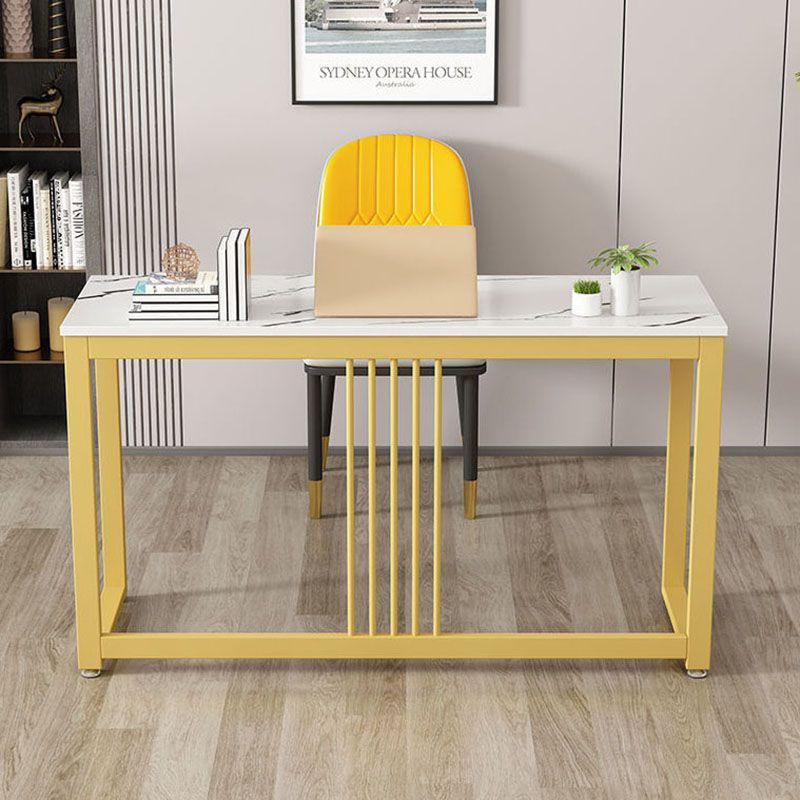 Scrivania di scrittura larga 15,7 pollici rettangolari glam in legno da ufficio