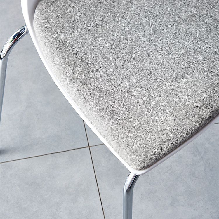 Stackable Dining Armless Chairs Indoor Dining Side Chairs with Metal Legs Clearhalo ' kitchen&dining_furn' 'Dining Chairs' 'Dining Tables & Seating' 'dining_chair' 'furn' 'furn_dining_chair' 'Furniture' 'furniture_dining_chair' 'Kitchen & Dining Furniture' 'kitchen' 1200x1200_bcdcedf6-2505-4894-876b-89a80b357eac