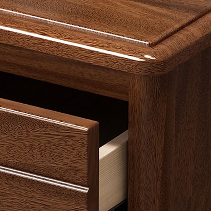 Traditional Solid Wood Storage Chest Dresser Bedroom Vertical Dresser