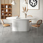 Modern White Top Dining Table Oval Dining Table with Wooden Base Clearhalo ' dining_table' 'Dining Tables & Seating' 'Dining Tables' 'furn' 'furn_dining_table' 'Furniture' 'furniture_dining_table' 'Kitchen & Dining Furniture' 'kitchen&dining_furn' 'kitchen' 'kitchen_dining_table' 1200x1200_bcdd79c6-670e-43cb-9ce9-b832fa0273ec