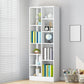 Wood Standard Bookshelf Contemporary Style Bookcase for Living Room Clearhalo 'Bookcases' 'furn' 'furn_bookcases' 'Furniture' 'furniture_bookcases' 'Office Furniture' 1200x1200_bcdddc58-2198-46fd-88f3-ec8c8023da7a
