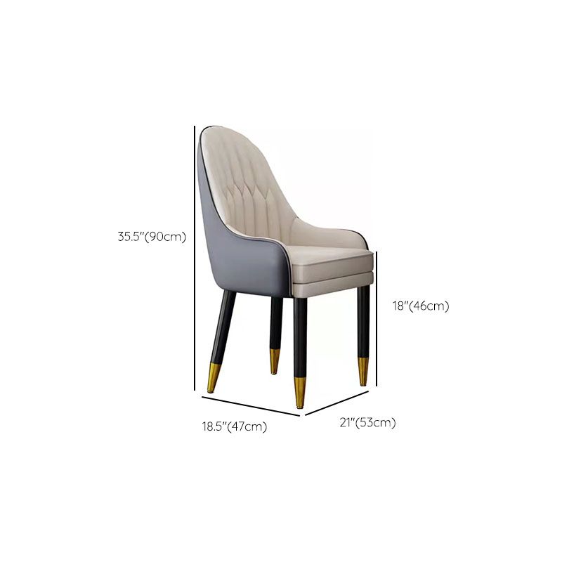Contemporary Marble Dining Set 1/2/4/5 Pieces Round Dining Table Set with Padded Chairs Clearhalo 'Dining Room Sets' 'Dining Tables & Seating' 'dining_room_set' 'furn' 'furn_dining_room_set' 'Furniture' 'Kitchen & Dining Furniture' 1200x1200_bcde01f4-c5a0-4709-9fdf-27c69ea4990d