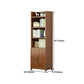 Walnut Bookcase Floor Multi-layer Storage Rack Student Home Bookshelf