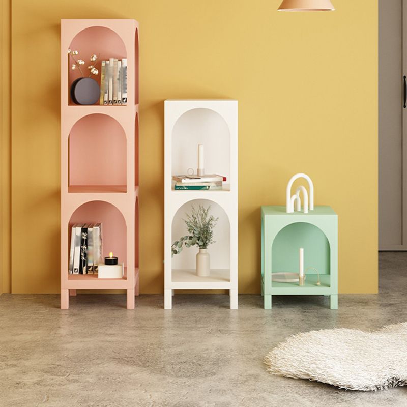 Metal Closed Back Bookshelf Scandinavian Style Bookcase for Home Office Clearhalo 'Bookcases' 'furn' 'furn_bookcases' 'Furniture' 'furniture_bookcases' 'kitchen' 'kitchen_bookcases' 'Living Room Furniture' 'Office Furniture' 1200x1200_bce40b9d-3ff1-4855-b558-fc5b78ccc43e