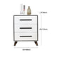 16" W Modern Storage Chest Dresser White Vertical Storage Chest with 3/4/5 Drawers Clearhalo 'Bedroom Furniture' 'Dressers & Chests' 'dressers_chests' 'furn' 'furn_dressers_chests' 'Furniture' 1200x1200_bce4f8de-aadd-4c18-b086-c545abd22621
