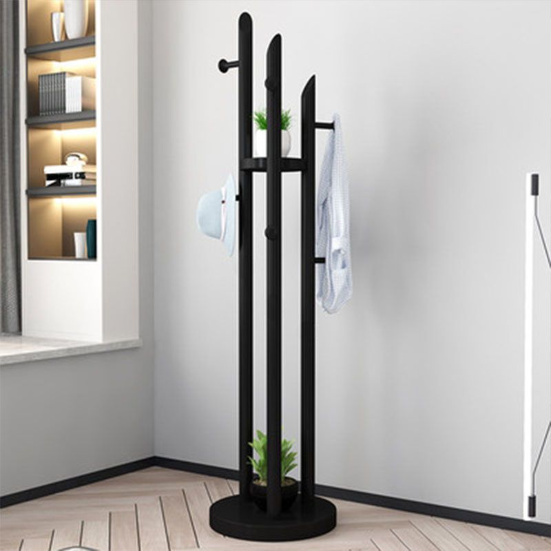 Tree della sala da padronanza moderna di metà secolo con gancio