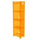 Glam Closed Back Standard Bookshelf Shelves Included Acrylic Bookcase