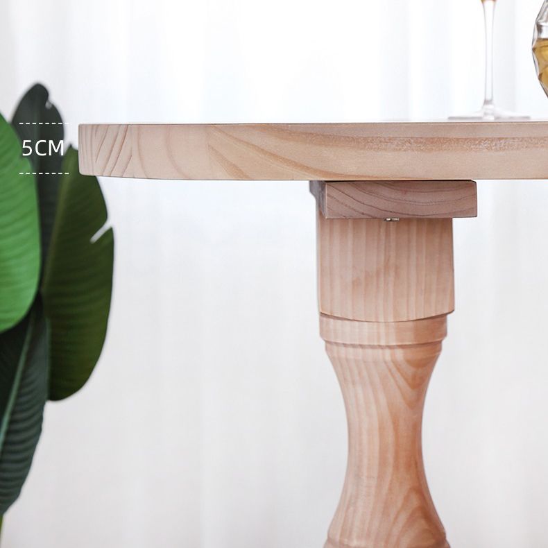 Industrial Style Bar Table Wood Specialty Top 41.3"H Bistro Table with Wine Rack Clearhalo 'Bar Furniture' 'Bar Tables' 'bar_tables' 'furn' 'furn_bar_tables' 'Furniture' 'furniture_bar_tables' 'Kitchen & Dining Furniture' 1200x1200_bcee6302-aeaf-4e48-975a-600b0009ab1c