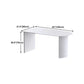 Sintered Stone and Ash Wood White Table Modern Dining Table with Double Pedestal Clearhalo 'Dining Tables & Seating' 'Dining Tables' 'dining_table' 'furn' 'furn_dining_table' 'Furniture' 'furniture_dining_table' 'Kitchen & Dining Furniture' 'kitchen' 'kitchen_dining_table' 1200x1200_bcee6e80-193b-416b-a4ca-13c64fd1716d