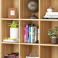 Closed Back Wood Bookshelf Scandinavian Style Bookcase for Home Office Clearhalo 'Bookcases' 'furn' 'furn_bookcases' 'Furniture' 'furniture_bookcases' 'kitchen' 'kitchen_bookcases' 'Living Room Furniture' 'Office Furniture' 1200x1200_bceef457-0fb3-4131-b0a1-408f29fab3f0