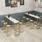 Cafetería Mesa de bar de cócteles Cafetería Mesa de comedor de altura de pubs contemporánea de pub