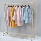 Moderne Style -Rack Metallic Free Standing Coat Rack mit Lagerregale