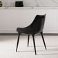 Faux Leather Kitchen Chair Metal Base Dining Chair for Living Room Clearhalo 'Dining Chairs' 'Dining Tables & Seating' 'dining_chair' 'furn' 'furn_dining_chair' 'Furniture' 'Kitchen & Dining Furniture' 1200x1200_bcf076be-2ad5-41fd-83f6-d6351715acda