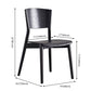 Wood Contemporary Side Dining Chairs with 4 Legs Dining Room Armless Chairs Clearhalo ' kitchen&dining_furn' 'Dining Chairs' 'Dining Tables & Seating' 'dining_chair' 'furn' 'furn_dining_chair' 'Furniture' 'furniture_dining_chair' 'Kitchen & Dining Furniture' 'kitchen' 1200x1200_bcf3ae5e-f480-4b48-a0b8-9cd8e858f8b4