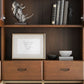 Grooves Handle Storage Cabinet Solid Wood Cabinet with Drawer Clearhalo 'Cabinets & Chests' 'cabinets_chests' 'furn' 'furn_cabinets_chests' 'Furniture' 'Living Room Furniture' 1200x1200_bcfa9b82-194c-49fd-8dc2-4f73d42778f8