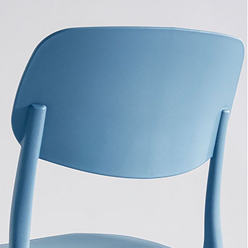 Contemporary Stackable Chair Dining Open Back Armless Chairs with Plastic Legs Clearhalo 'Dining Chairs' 'Dining Tables & Seating' 'dining_chair' 'furn' 'furn_dining_chair' 'Furniture' 'furniture_dining_chair' 'Kitchen & Dining Furniture' 1200x1200_bd01e0dc-0fba-4dbf-846a-9407ea191f26