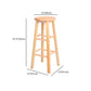 Industrial Style Bar-stool with Wooden Legs Round Seat for Kitchen Bar Clearhalo 'Bar Furniture' 'Bar Stools' 'bar_stools' 'furn' 'furn_bar_stools' 'furniture_bar_stools' 'Kitchen & Dining Furniture' 'kitchen&dining_furn' 'kitchen' 'kitchen_furn' Furniture' 1200x1200_bd02a9d1-cb60-4da3-b620-8881cc0bdaf4