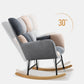 Modern Nursery Sofa Rocking Chair Indoor Rocking Chair with Ottoman Clearhalo 'Chairs & Seating' 'furn' 'furn_rocking_chairs' 'Furniture' 'Living Room Furniture' 'Rocking Chairs' 'rocking_chairs' 1200x1200_bd042d06-7498-40fc-b859-e7ebabfd77d3