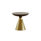 Glass Top Pedestal Coffee Table Modern No Distressing Round Bunching Tables