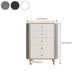 14.82-inch Width Glam Storage Chest Stone Dresser with 5/6 Drawers Clearhalo 'Bedroom Furniture' 'Dressers & Chests' 'dressers_chests' 'furn' 'furn_dressers_chests' 'Furniture' 1200x1200_bd0676ae-571b-4394-bb16-ab2c6ad9456e