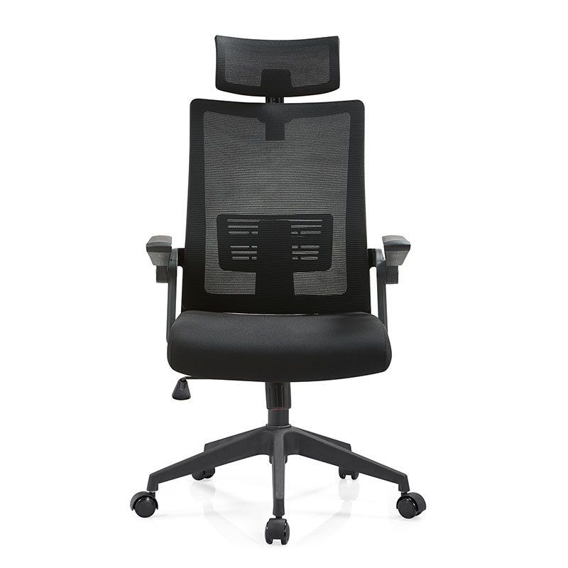Président de la conférence moderne nylon noir Mid-back et High Back Mesh Office Chair