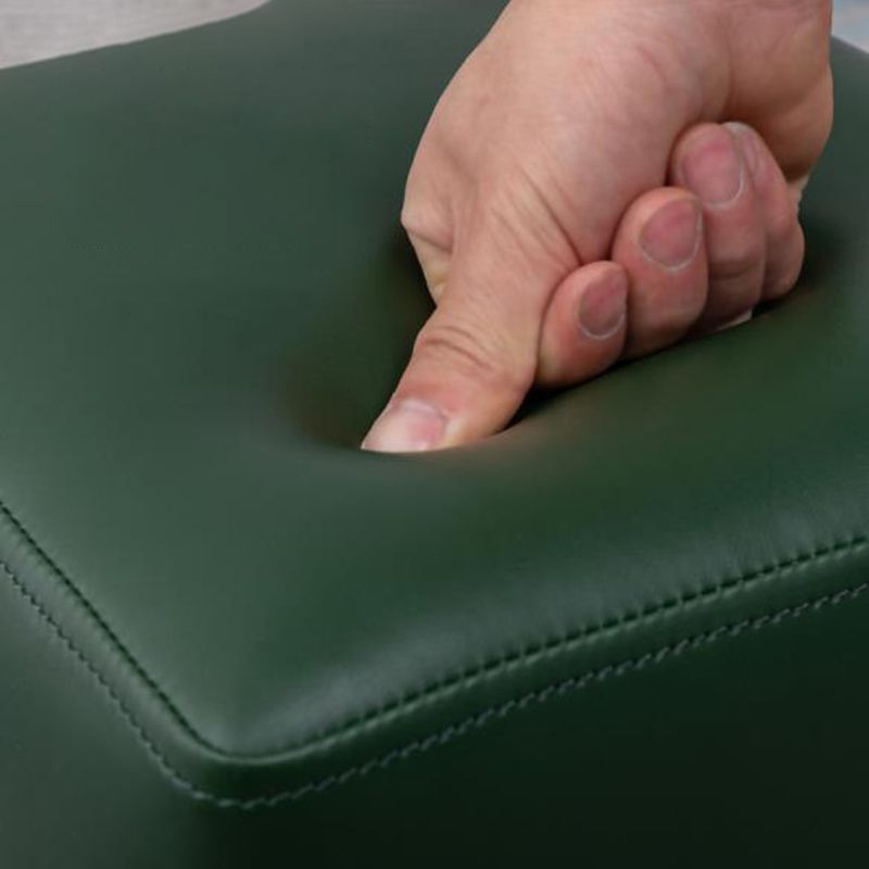 Pink Stain Resistant Pouf Solid Color Square Pouf for Living Room Clearhalo 'furn' 'furn_ottomans_poufs' 'Furniture' 'Living Room Furniture' 'Ottomans & Poufs' 'ottomans_poufs' 1200x1200_bd0a99c2-991e-4073-9f4d-78b1426b8616