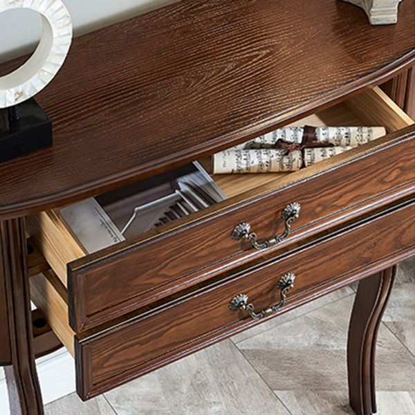 Tabella della console moderna della metà del secolo da 14 "W TABELLO DI SOLO DELLA CONSOLA MOUMA